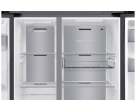 Lodówka Samsung RS80F64KEFEO No Frost 178,4cm Grafitowa Stal Auto Open Kostkarka AI 640L - 1337812 - zdjęcie 6
